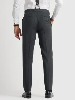 PANTALON FIL A FIL CRUZADO GRIS