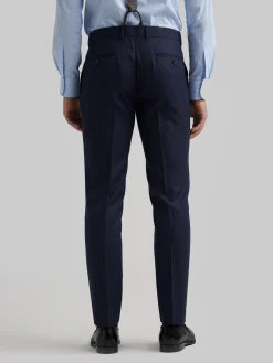 PANTALON FINESTRA SLIM AZUL MARINO