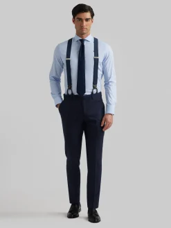 PANTALON FINESTRA SLIM AZUL MARINO
