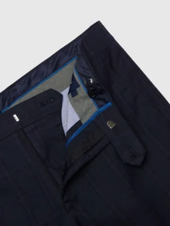 PANTALON FINESTRA SLIM AZUL MARINO