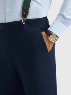 PANTALON MICRO BIRD AZUL MARINO