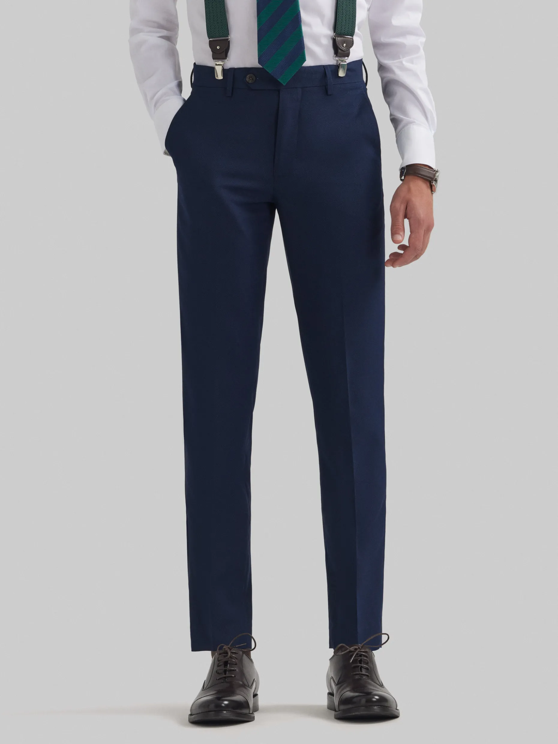PANTALON MICRO CADETE AZUL MARINO