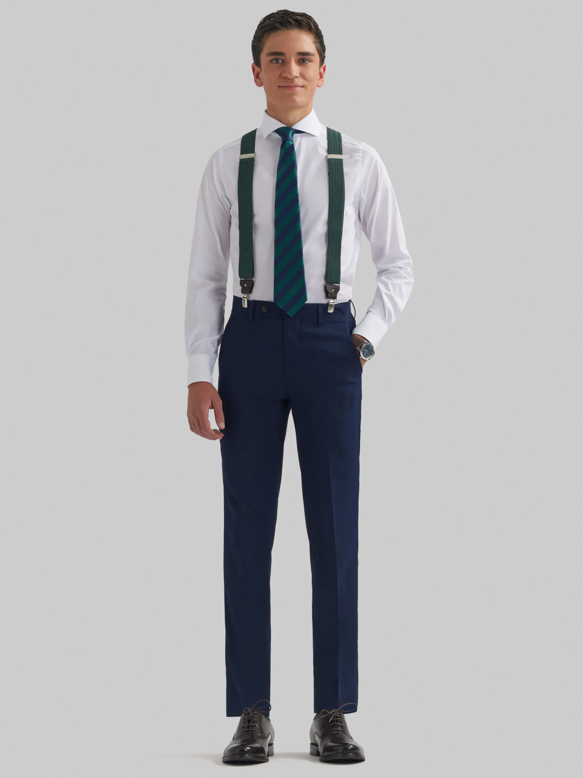 PANTALON MICRO CADETE AZUL MARINO