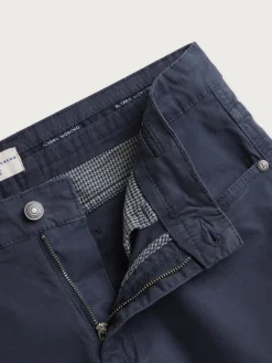 PANTALON MICRO 5PKT AZUL MARINO