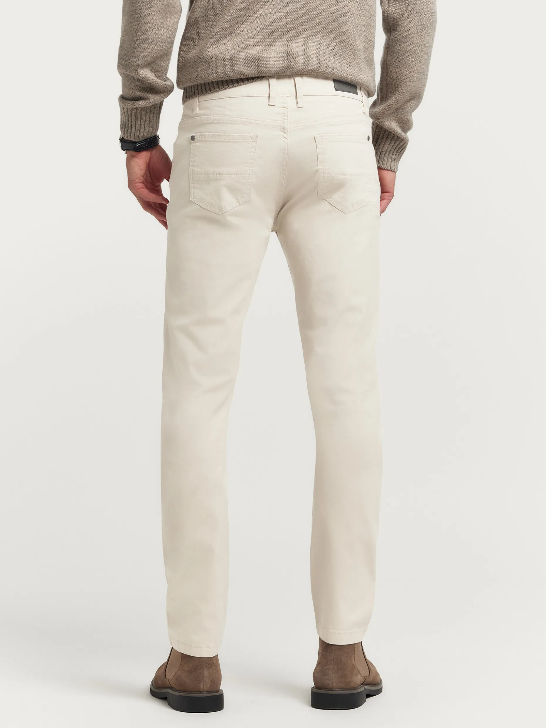 PANTALON MICRO 5PKT BEIGE