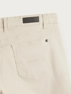 PANTALON MICRO 5PKT BEIGE