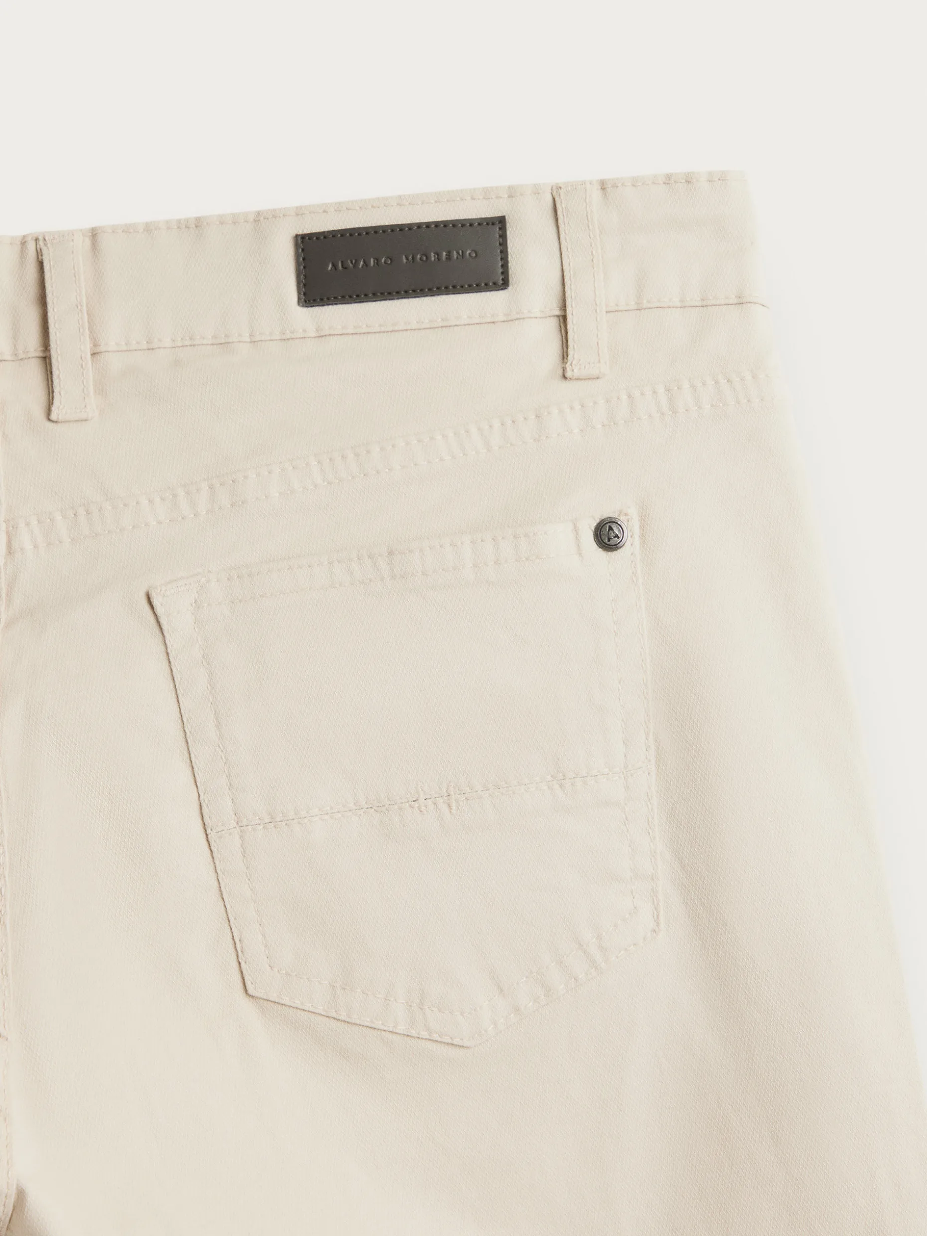 PANTALON MICRO 5PKT BEIGE