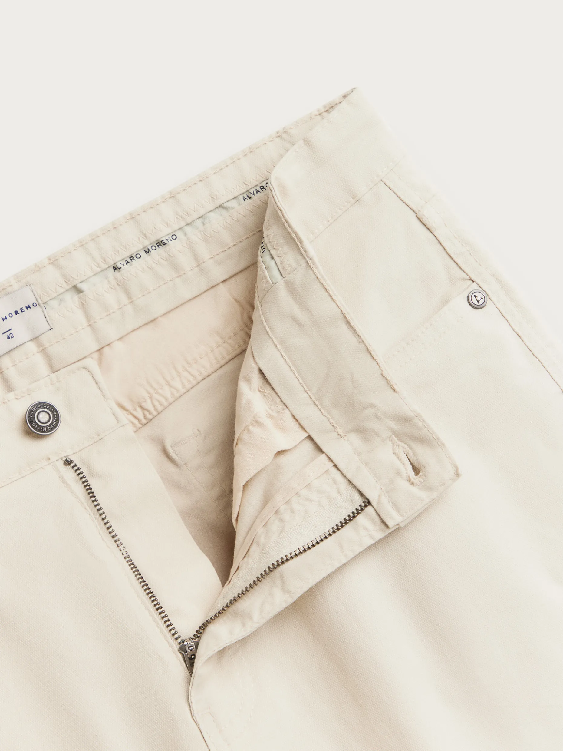 PANTALON MICRO 5PKT BEIGE