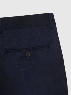 PANTALON MILANO GALES AZUL MARINO