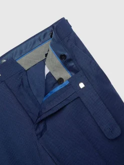 PANTALON NAPOLI MICROBIRD AZUL