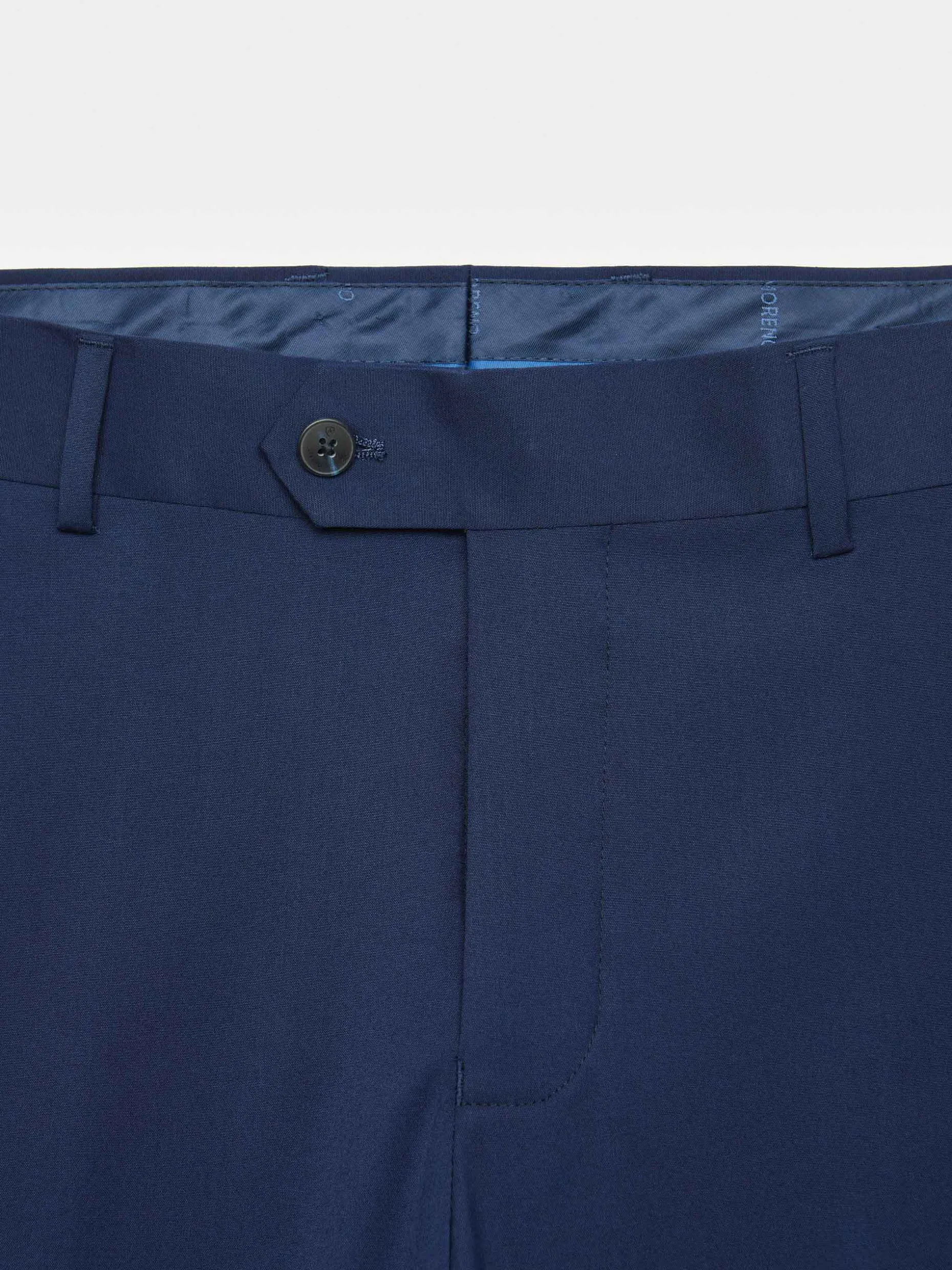 PANTALON PLAIN SLIM AZUL