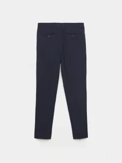 PANTALON PLAIN SLIM AZUL MARINO