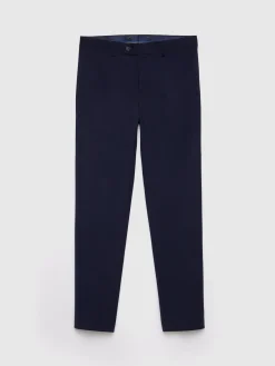 PANTALON PLAIN SLIM AZUL MARINO