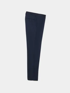 PANTALON TWILL CRUZADO AZUL MARINO
