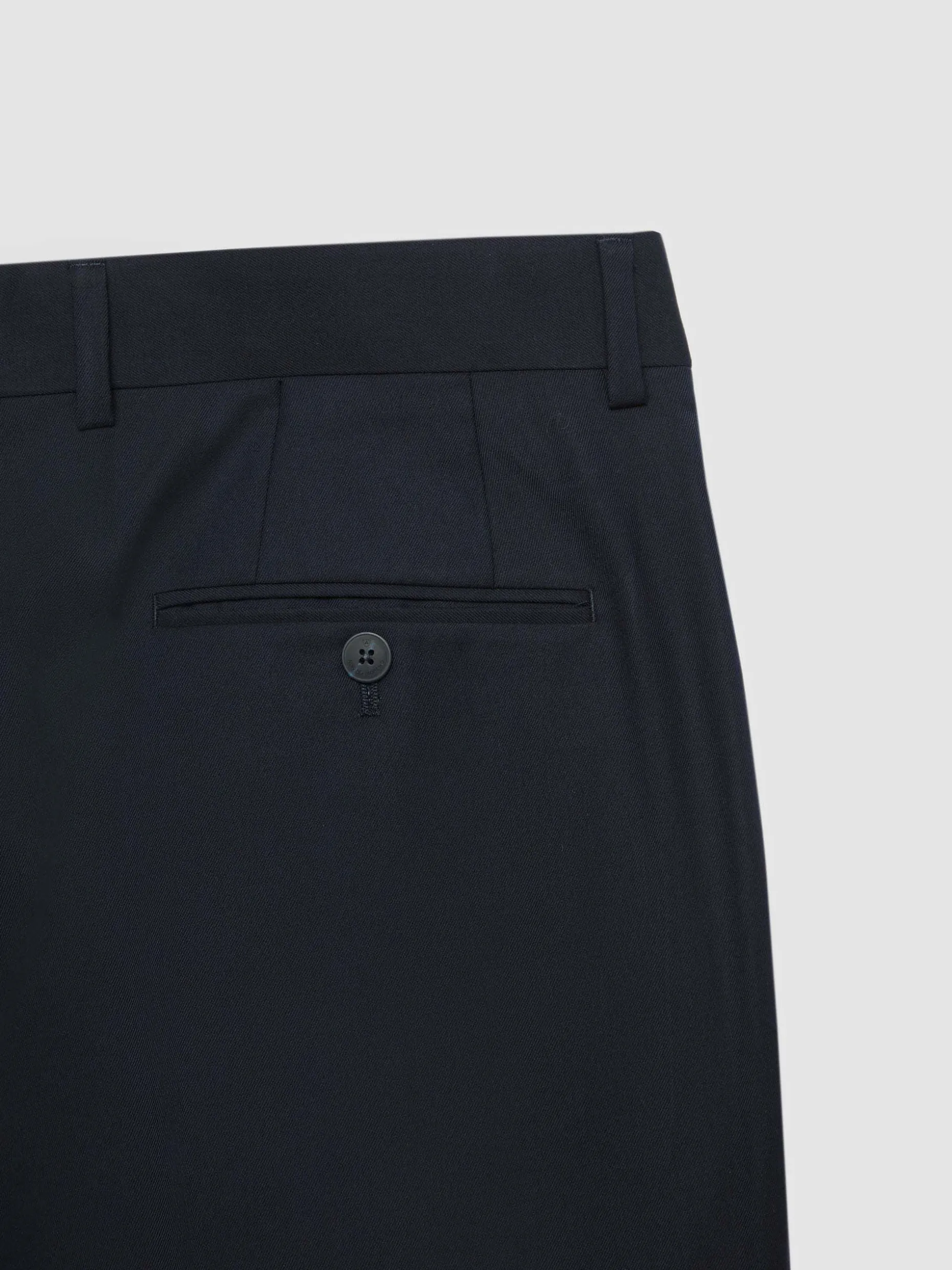 PANTALON TWILL CRUZADO AZUL MARINO