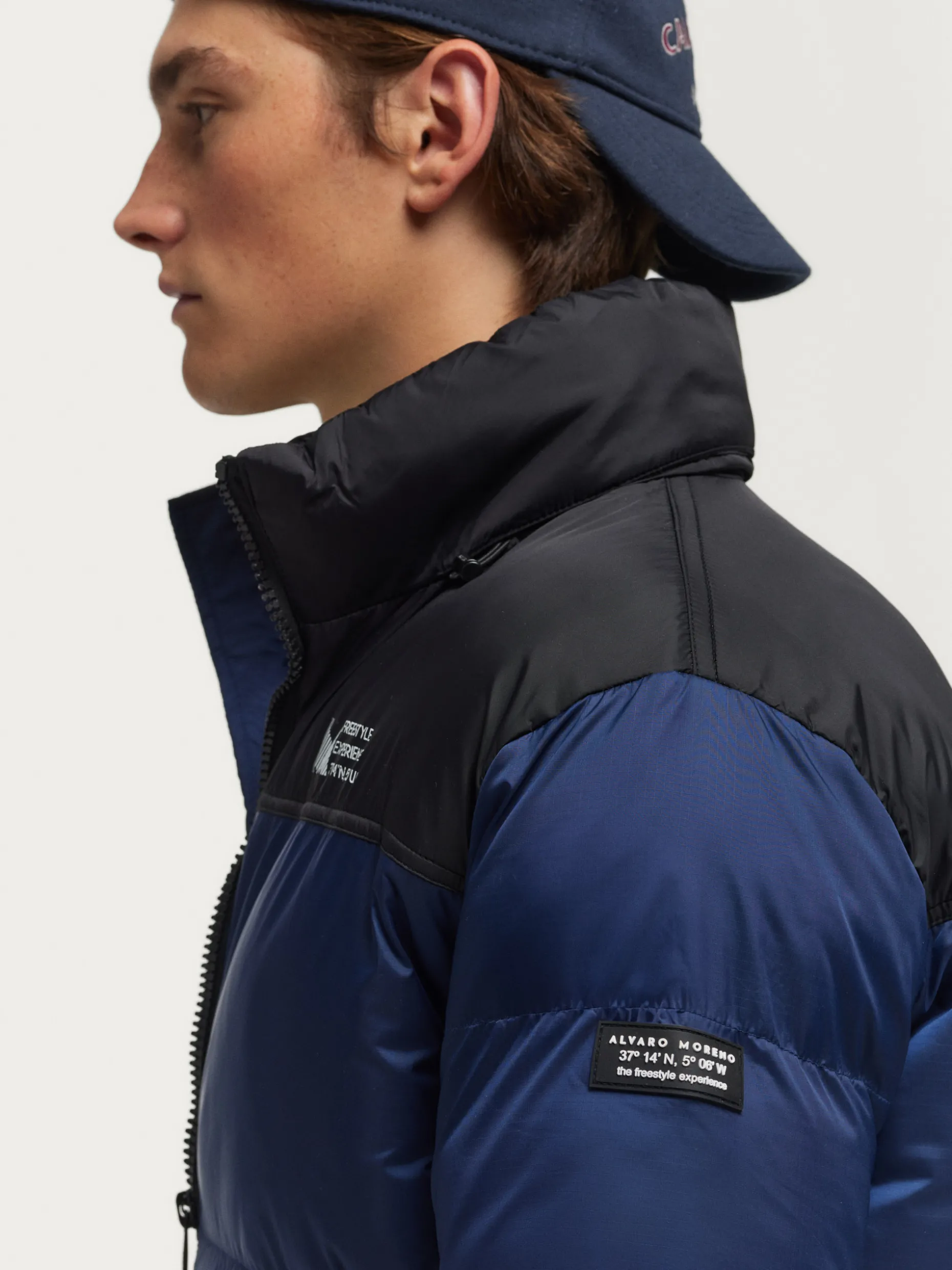 PARKA ELBRUS AZUL SINTETICO