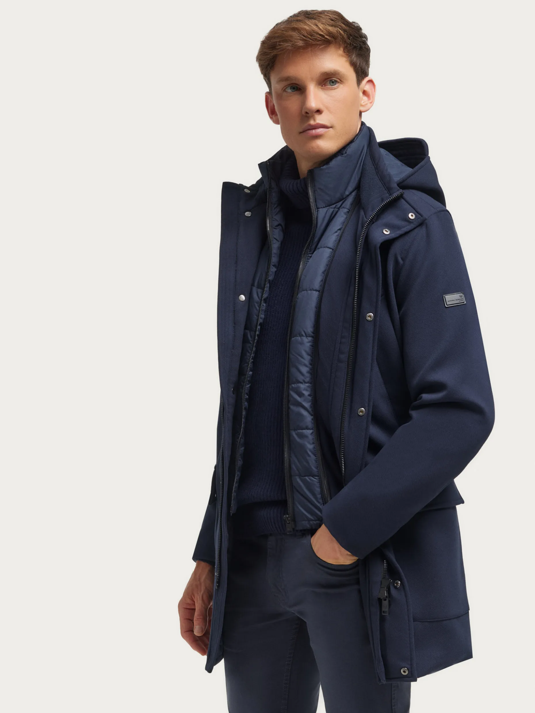 PARKA HOLLY AZUL MARINO