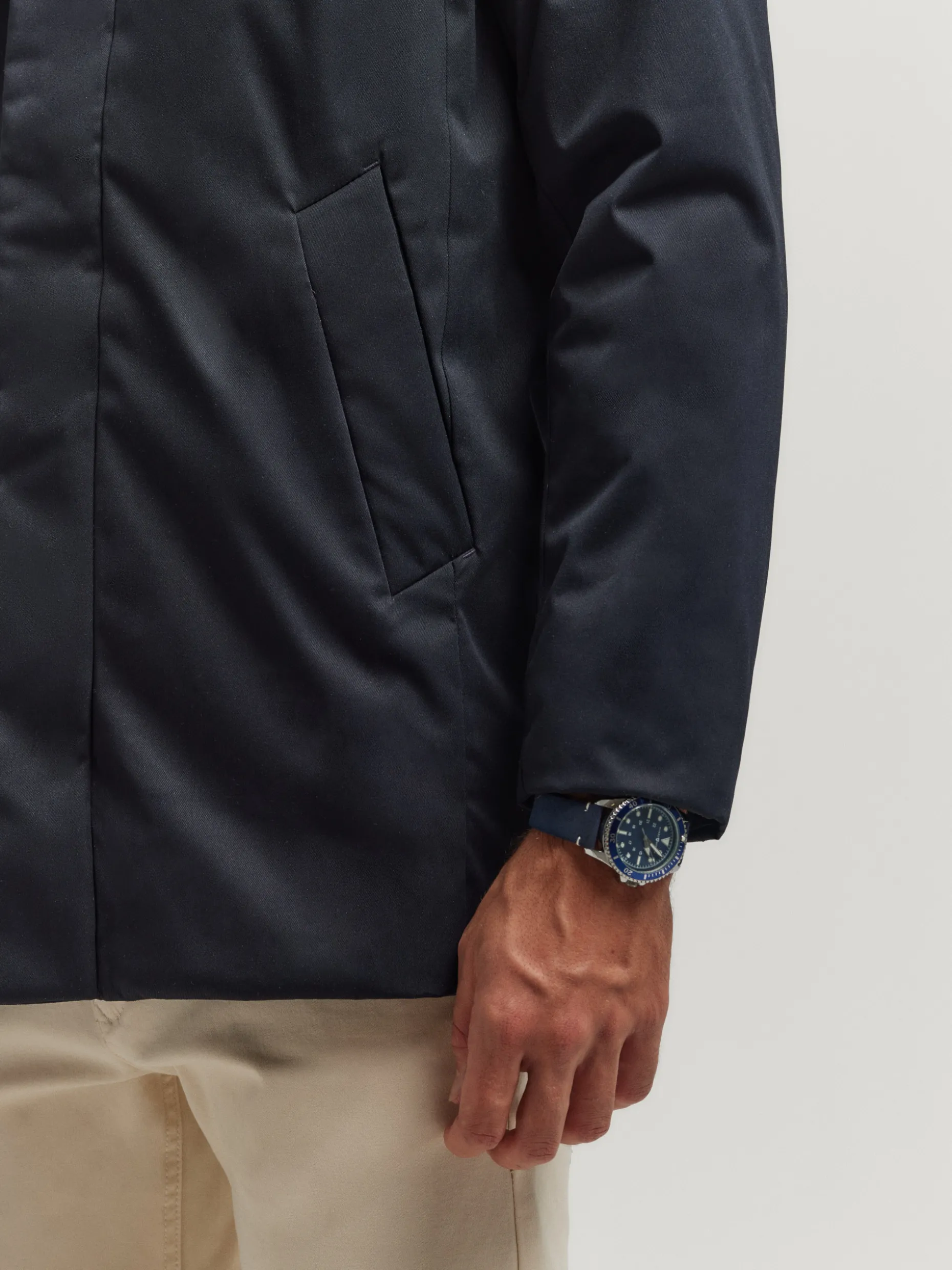 PARKA ROSTER AZUL MARINO