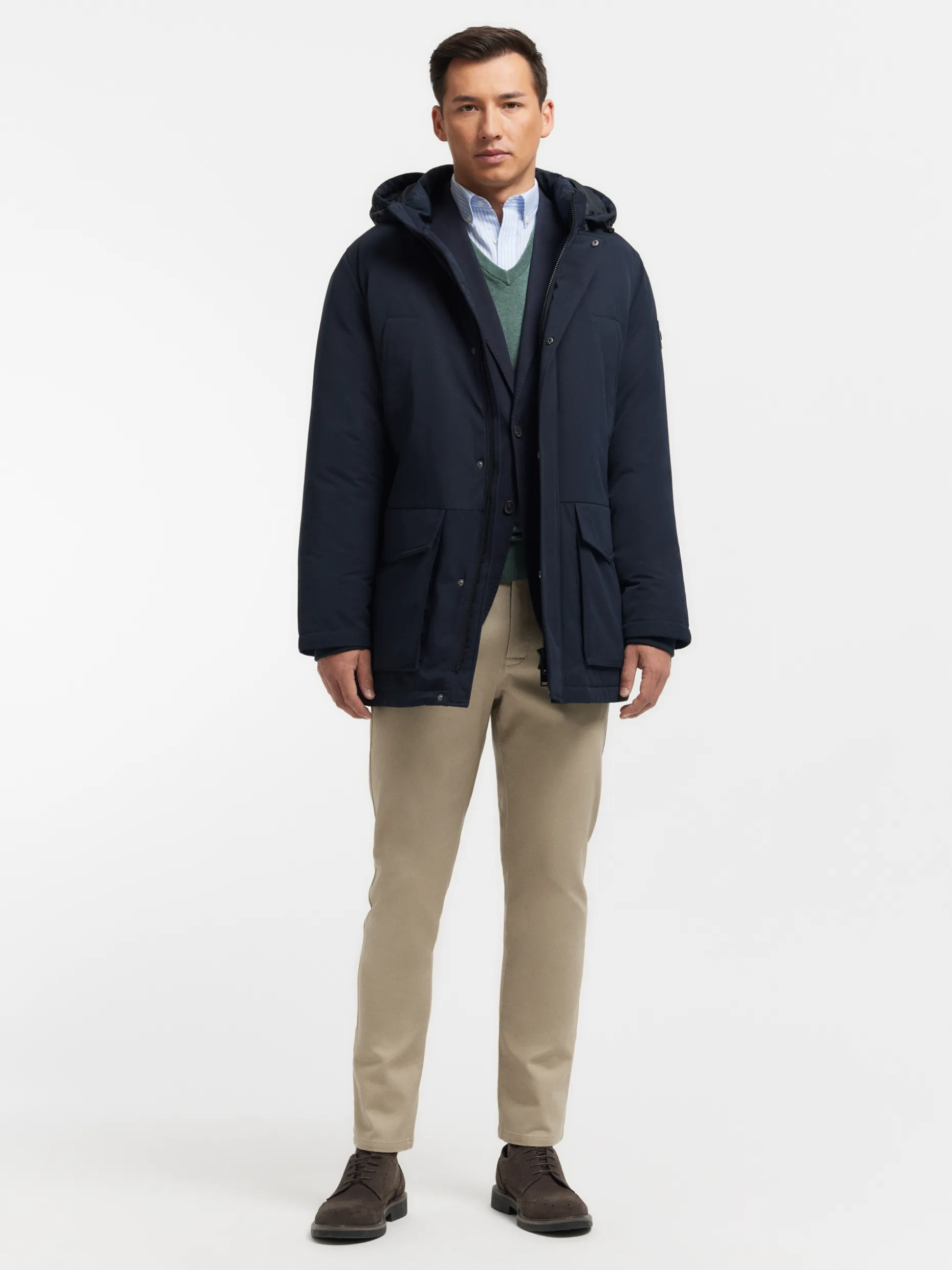 PARKA SHERMAN AZUL MARINO