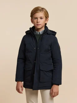 PARKA SHERMAN KIDS AZUL MARINO