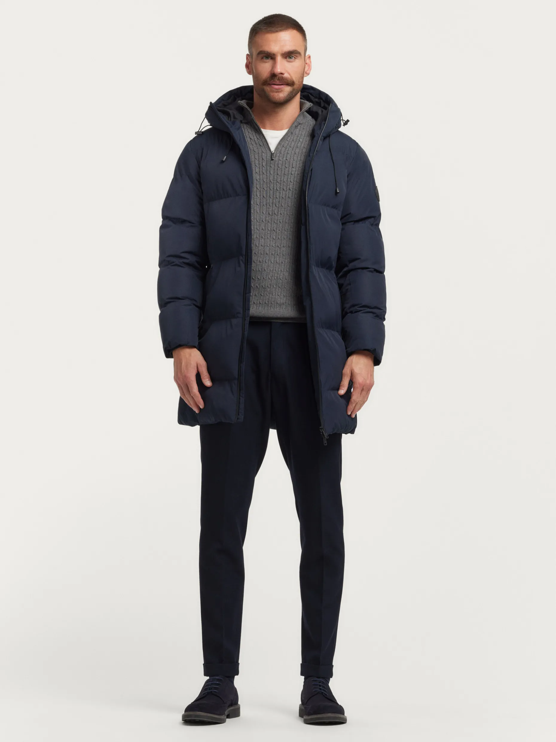 PARKA SKYLINE AZUL MARINO