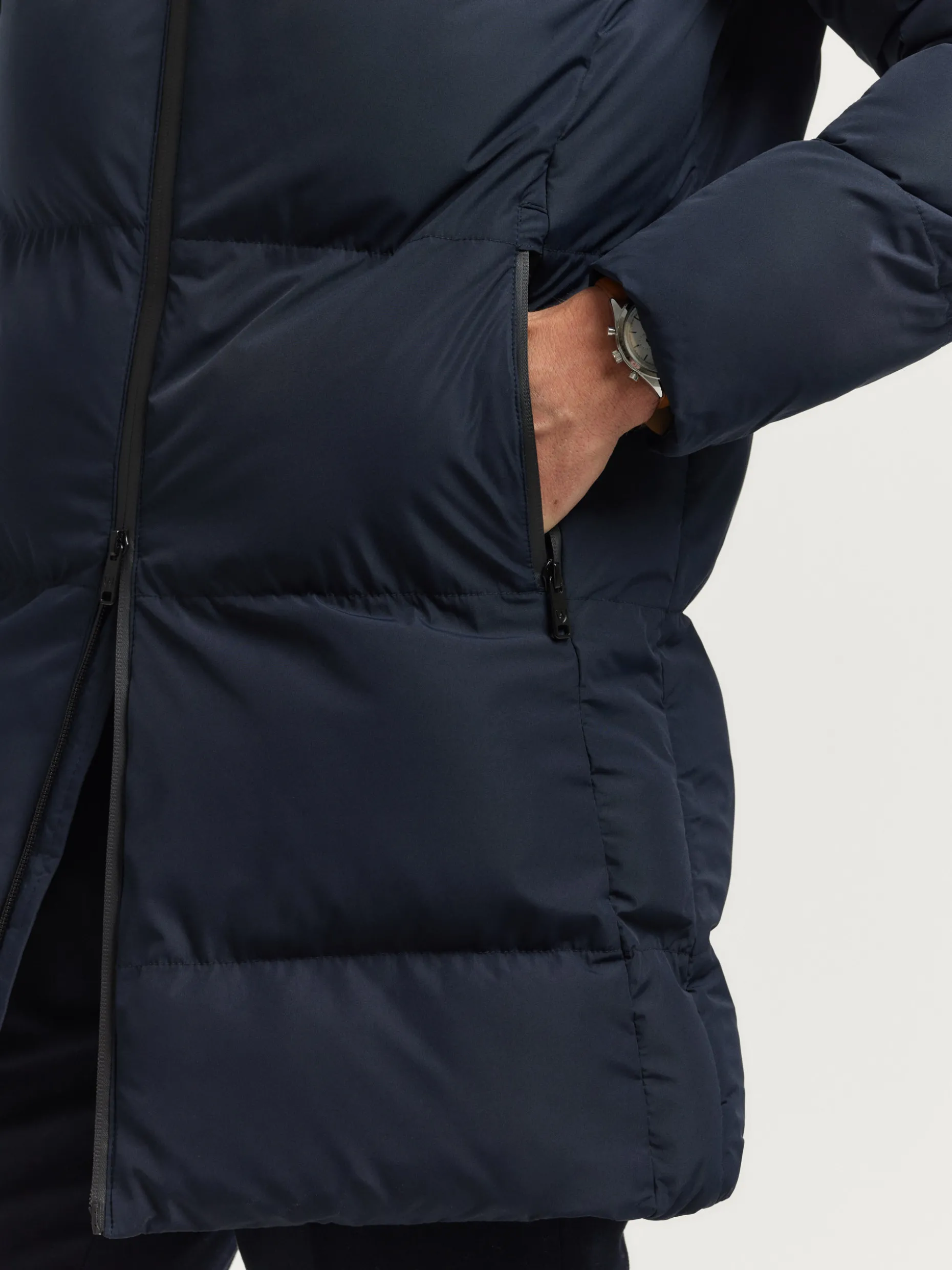 PARKA SKYLINE AZUL MARINO