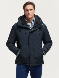 PARKA TREKKING AZUL MARINO