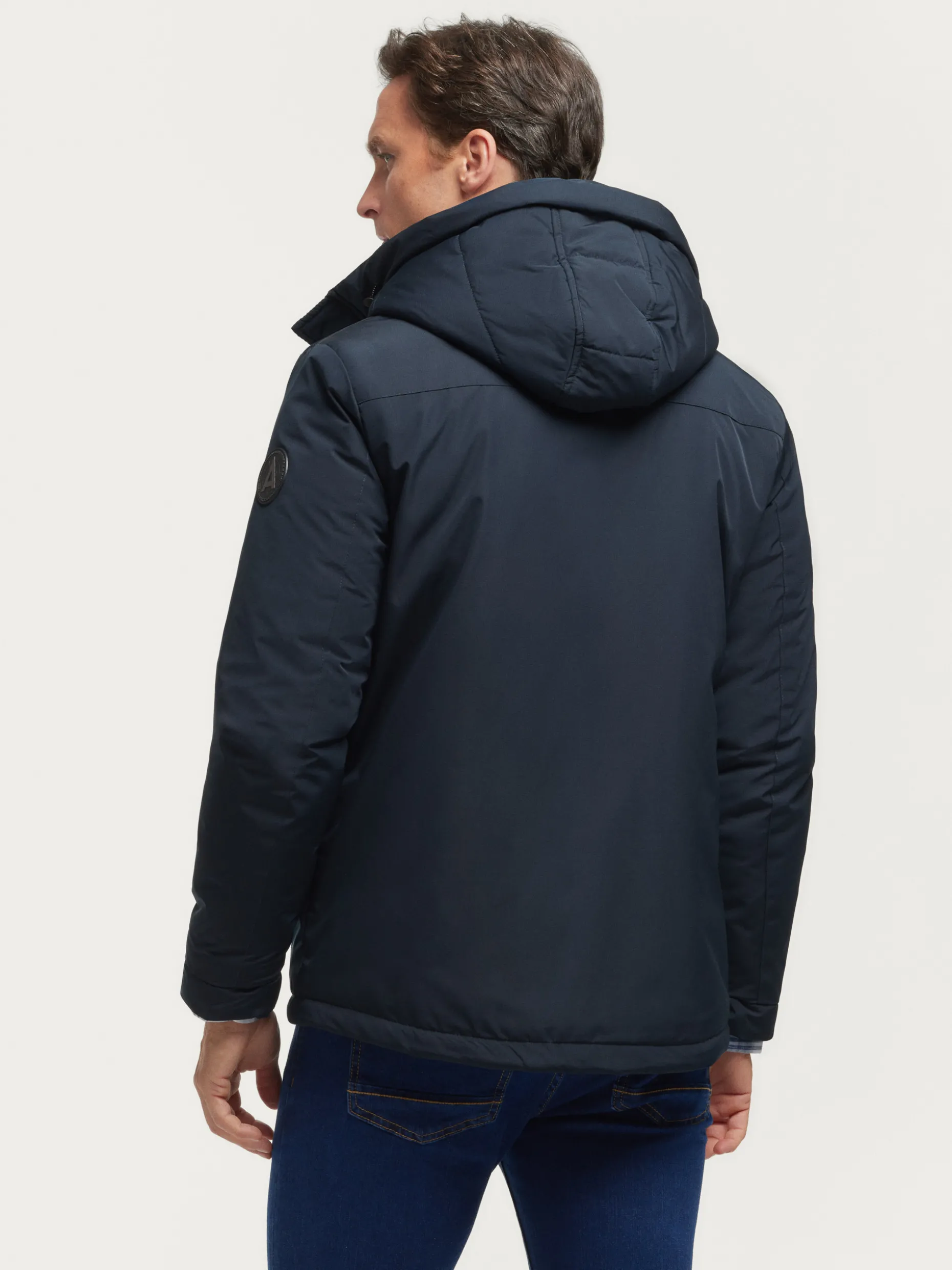 PARKA TREKKING AZUL MARINO
