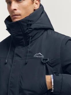 PARKA TREKKING AZUL MARINO