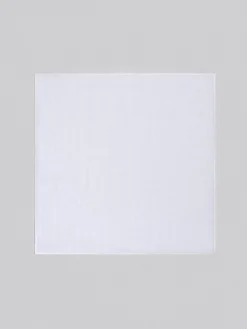 PAÑUELO LINO BLANCO