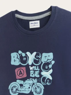 PIJAMA BOYS KIDS AZUL MARINO