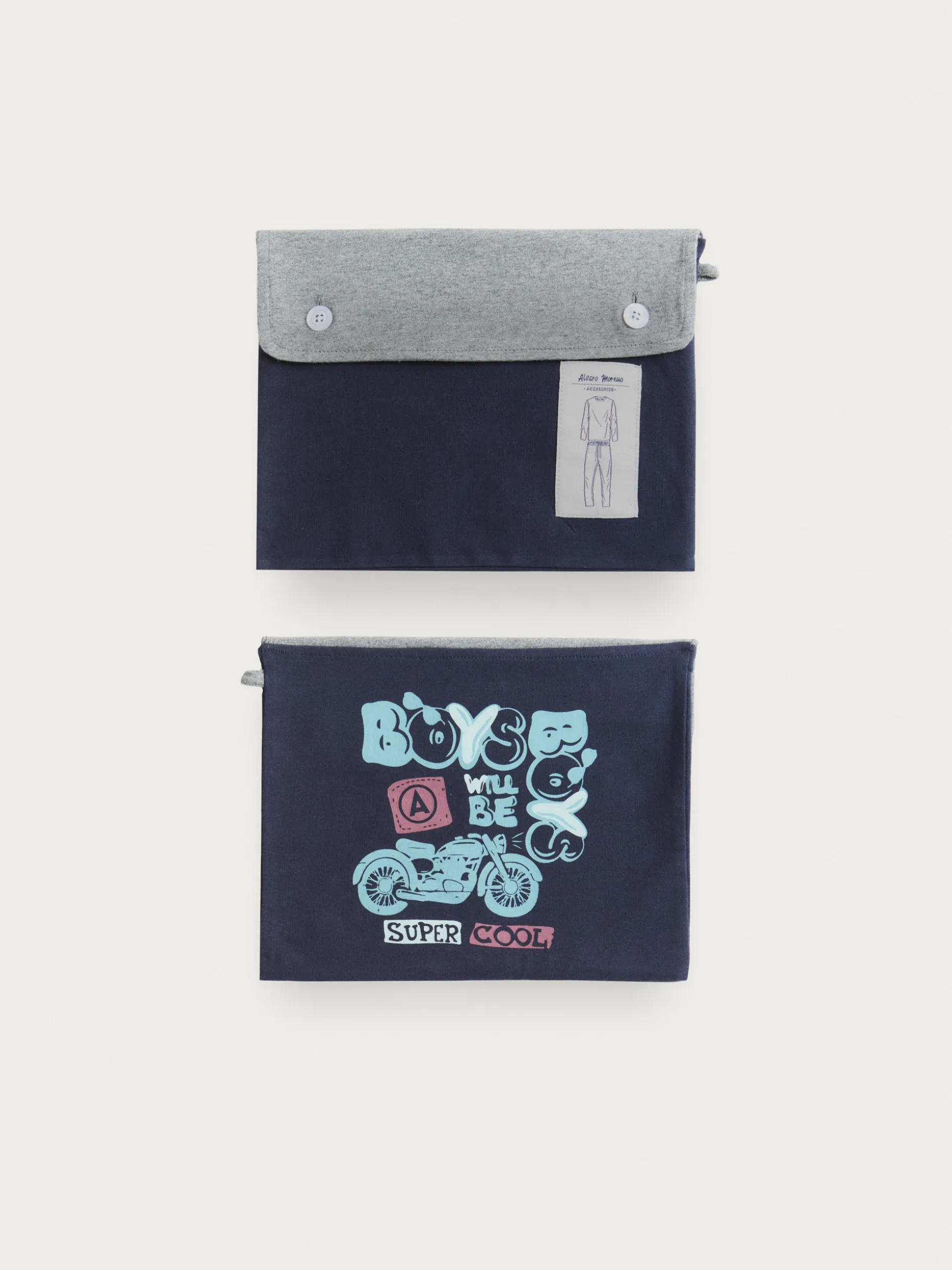 PIJAMA BOYS KIDS AZUL MARINO