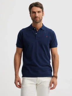 POLO BASIC AZUL MARINO