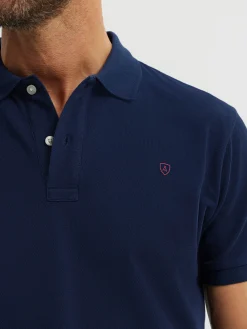 POLO BASIC AZUL MARINO