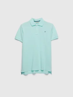 POLO BASIC VERDE AGUA