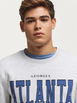 SUDADERA ATLANTA GRIS