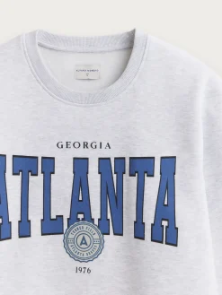 SUDADERA ATLANTA GRIS