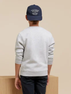 SUDADERA ATLANTA KIDS GRIS