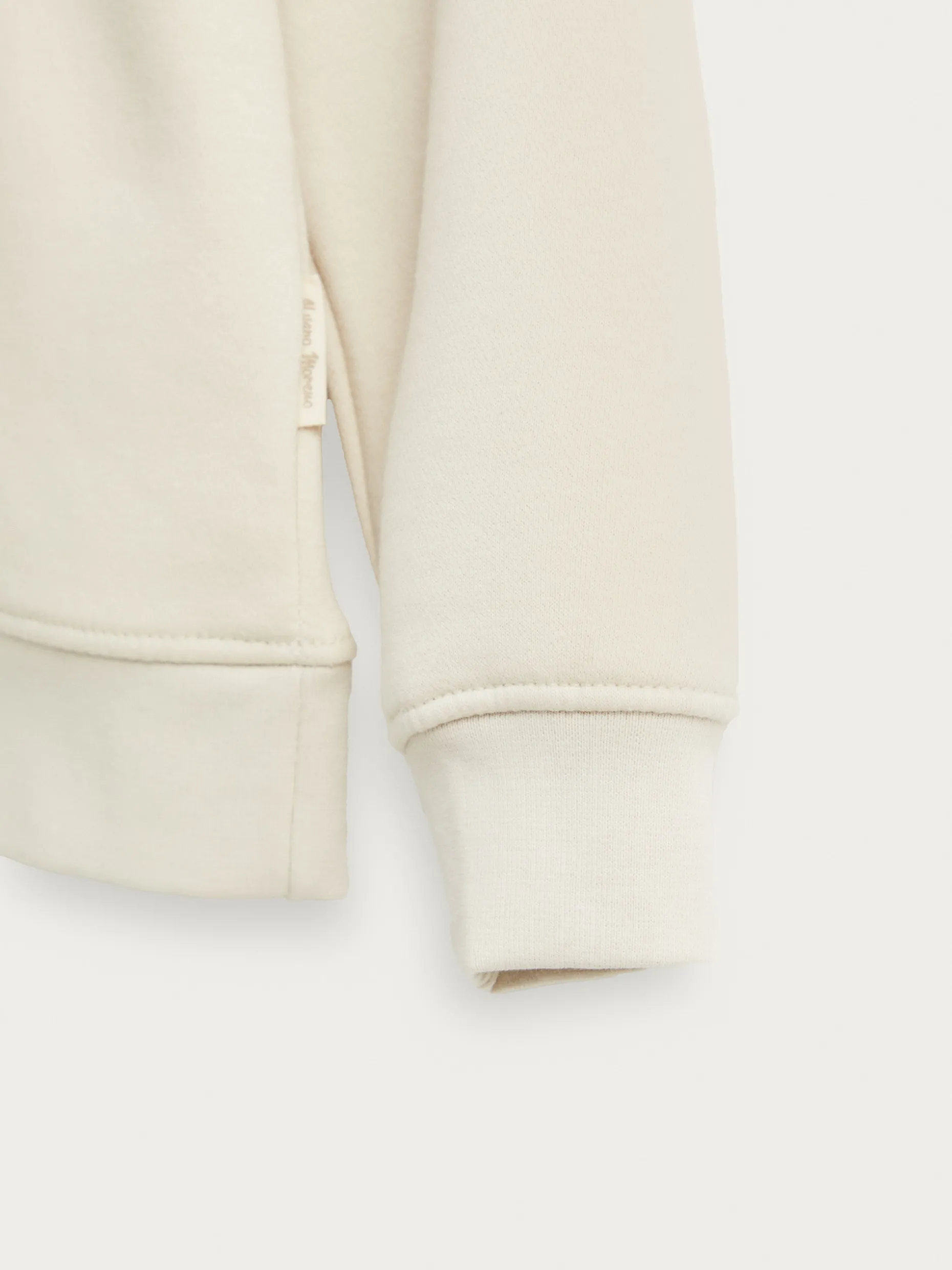 SUDADERA BASICA KIDS CRUDO