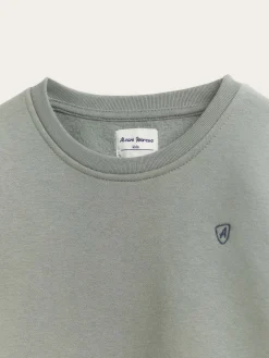 SUDADERA BASICA KIDS VERDE