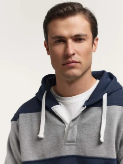 SUDADERA CASUAL AZUL MARINO