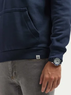 SUDADERA CASUAL AZUL MARINO