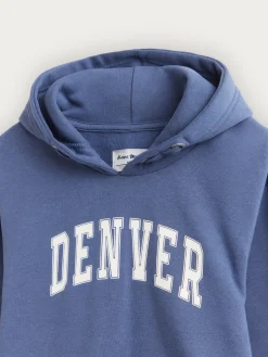 SUDADERA DENVER KIDS AZUL