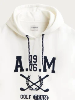 SUDADERA GOLF BLANCO