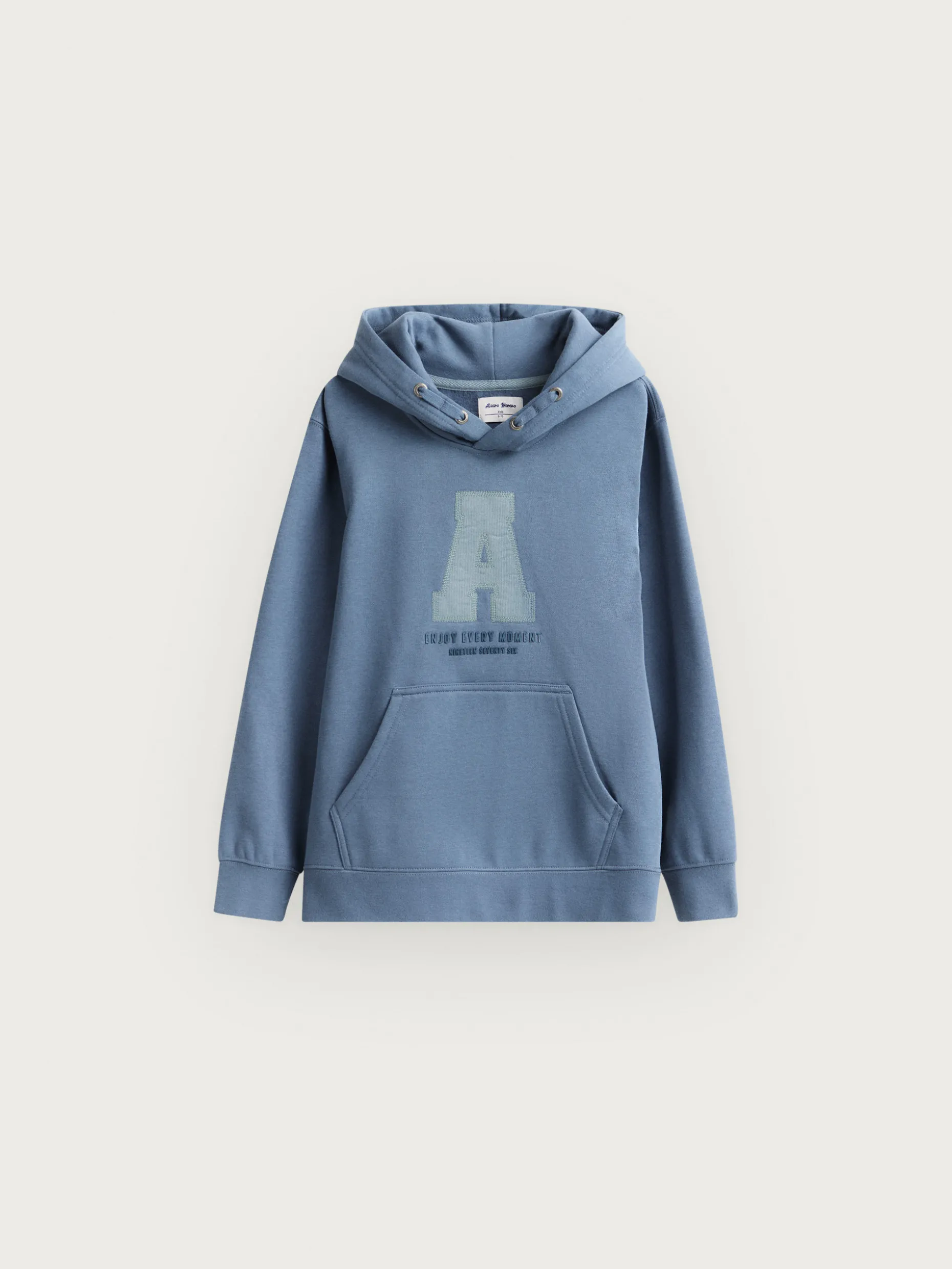 SUDADERA MOMENT KIDS AZUL