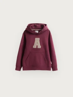 SUDADERA MOMENT KIDS BURDEOS