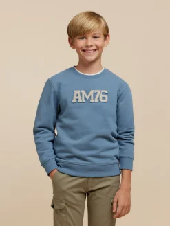 SUDADERA OFFICIAL KIDS AZUL