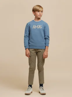 SUDADERA OFFICIAL KIDS AZUL