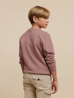 SUDADERA OFFICIAL KIDS BURDEOS