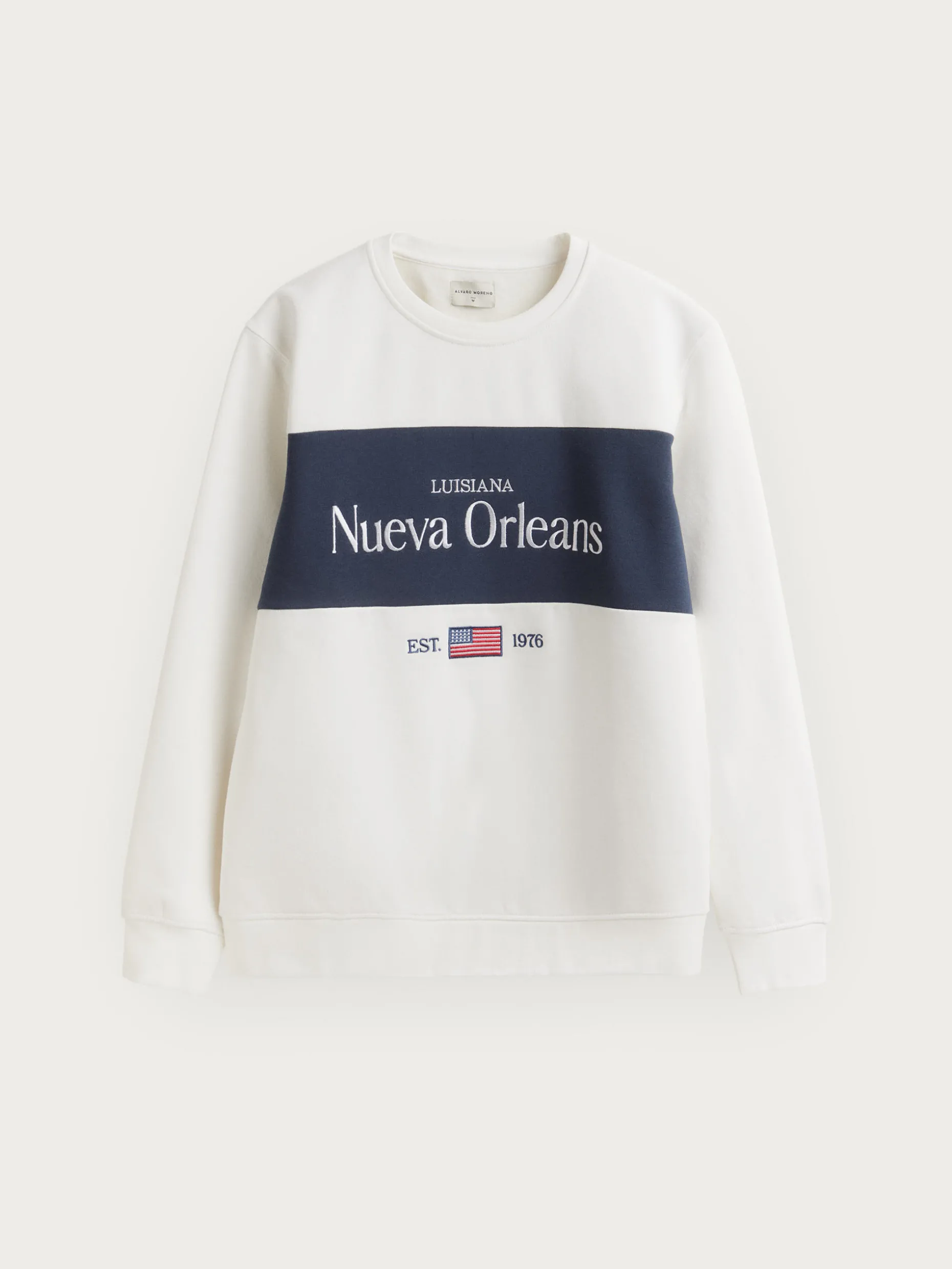 SUDADERA ORLEANS BLANCO